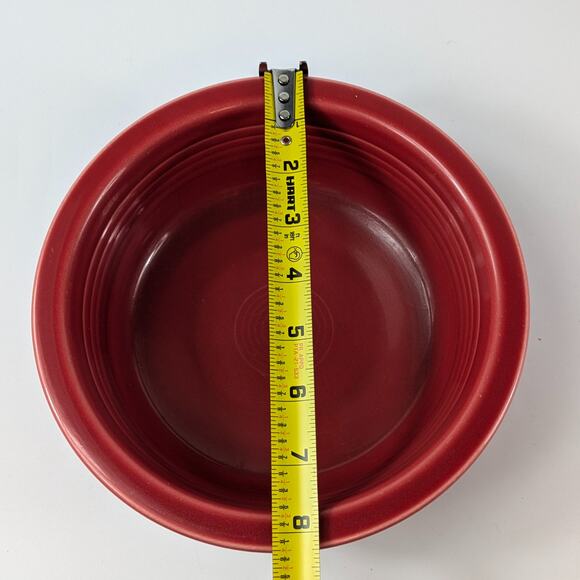Fiestaware Cinnabar 2006 Vegetable Bowl Retired Replacement Modern Vintage 06-10 - Picture 7 of 10